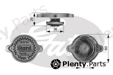  GATES part RC10373 Radiator Cap