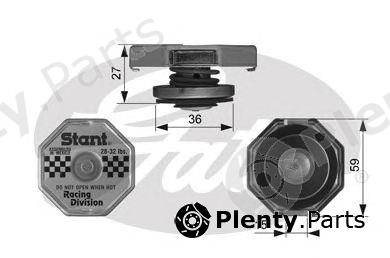  GATES part RC10393 Radiator Cap