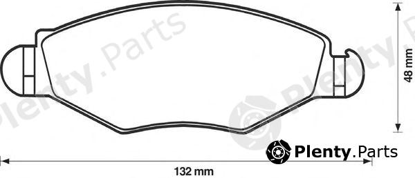  BENDIX part 573051B Brake Pad Set, disc brake