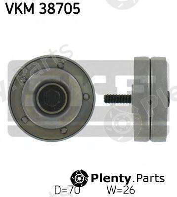  SKF part VKM38705 Deflection/Guide Pulley, v-ribbed belt