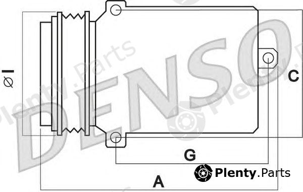  DENSO part DCP05017 Compressor, air conditioning