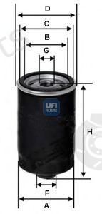  UFI part 2346200 Oil Filter