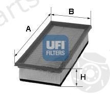  UFI part 3026000 Air Filter