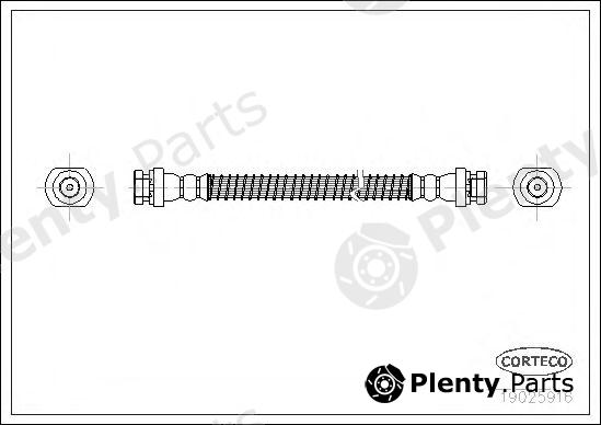  CORTECO part 19025916 Brake Hose