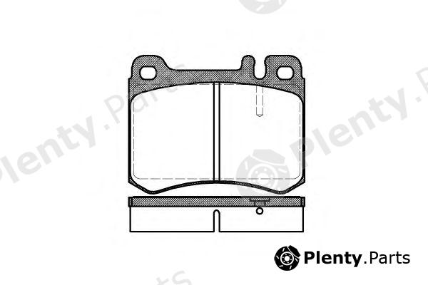  ROADHOUSE part 2260.00 (226000) Brake Pad Set, disc brake