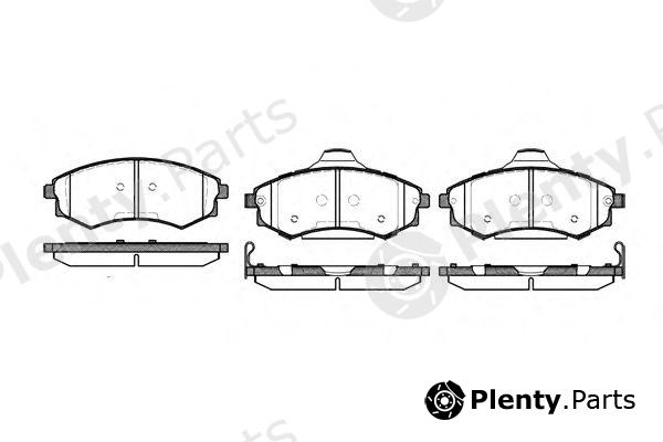  ROADHOUSE part 231806 Brake Pad Set, disc brake