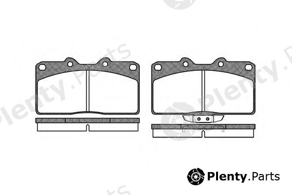  ROADHOUSE part 235502 Brake Pad Set, disc brake