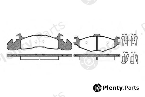  ROADHOUSE part 252400 Brake Pad Set, disc brake