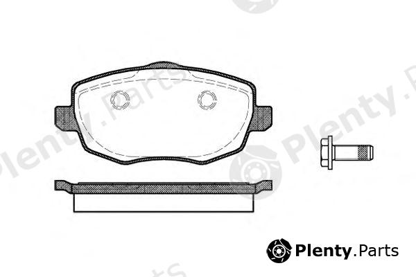 ROADHOUSE part 2109900 Brake Pad Set, disc brake