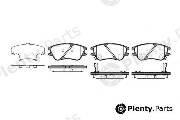  ROADHOUSE part 2113902 Brake Pad Set, disc brake