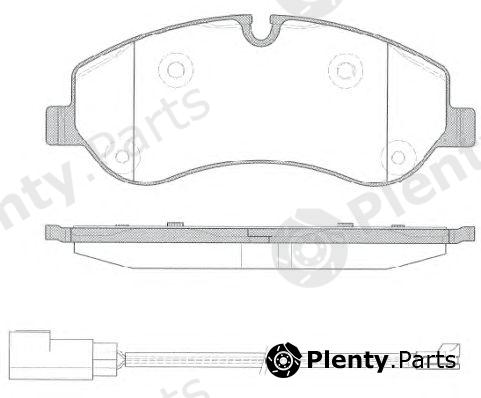  ROADHOUSE part 21520.02 (2152002) Brake Pad Set, disc brake