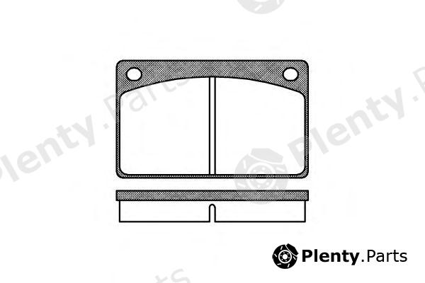  REMSA part 004200 Brake Pad Set, disc brake