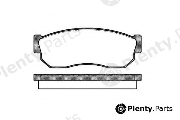  REMSA part 014910 Brake Pad Set, disc brake
