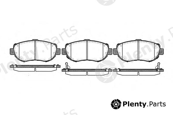  REMSA part 045602 Brake Pad Set, disc brake