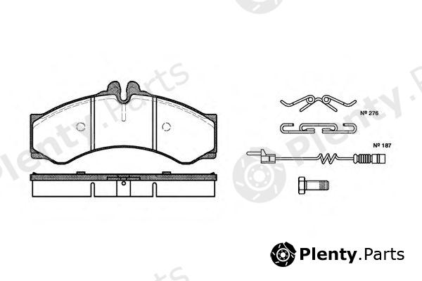  REMSA part 0614.02 (061402) Brake Pad Set, disc brake