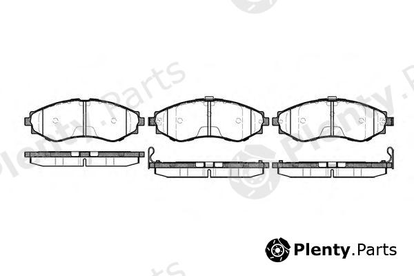  REMSA part 064532 Brake Pad Set, disc brake