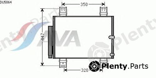  AVA QUALITY COOLING part DU5064 Condenser, air conditioning