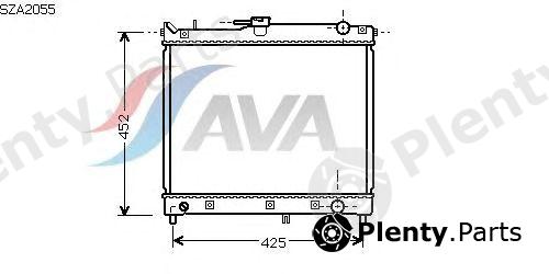  AVA QUALITY COOLING part SZA2055 Radiator, engine cooling