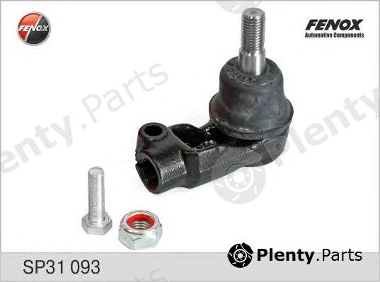  FENOX part SP31093 Tie Rod End