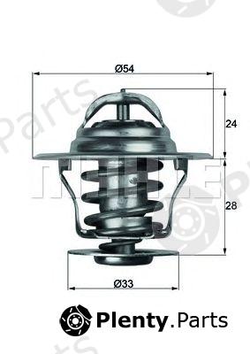  MAHLE ORIGINAL part TX1192D Thermostat, coolant