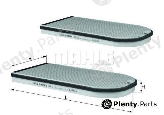  KNECHT part LAK613/S (LAK613S) Filter, interior air