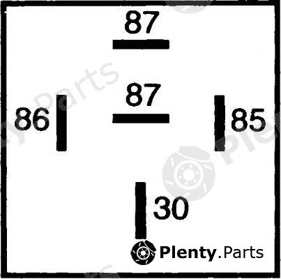  HELLA part 4RA933791-081 (4RA933791081) Relay, main current