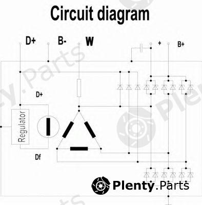  DELCO REMY part 19025356 Alternator