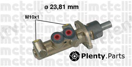  METELLI part 05-0252 (050252) Brake Master Cylinder