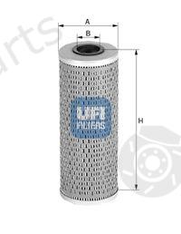  UFI part 2549800 Oil Filter