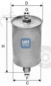  UFI part 3159400 Fuel filter