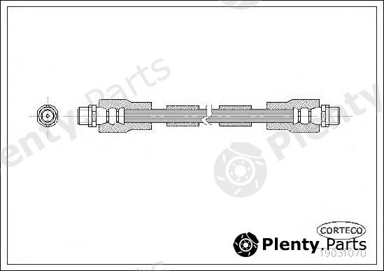  CORTECO part 19031070 Brake Hose