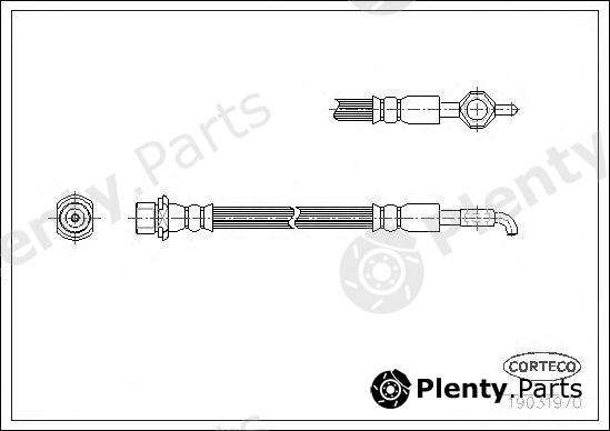  CORTECO part 19031970 Brake Hose