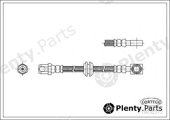  CORTECO part 19032372 Brake Hose