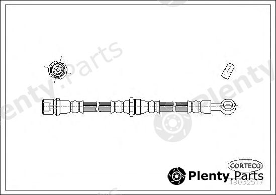  CORTECO part 19032517 Brake Hose