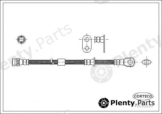  CORTECO part 19033592 Brake Hose