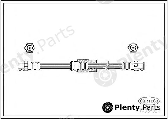  CORTECO part 19036320 Brake Hose