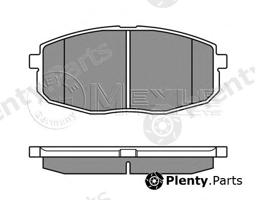  MEYLE part 0252396617/W (0252396617W) Brake Pad Set, disc brake