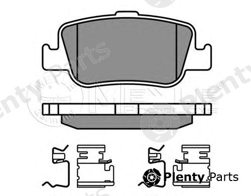  MEYLE part 0252466415/W (0252466415W) Brake Pad Set, disc brake