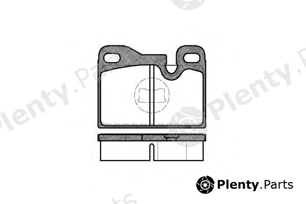  ROADHOUSE part 213000 Brake Pad Set, disc brake