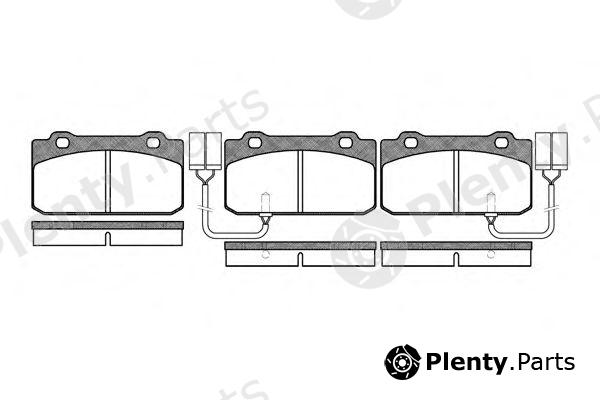  ROADHOUSE part 221002 Brake Pad Set, disc brake