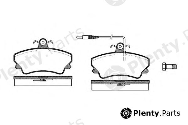  ROADHOUSE part 240912 Brake Pad Set, disc brake