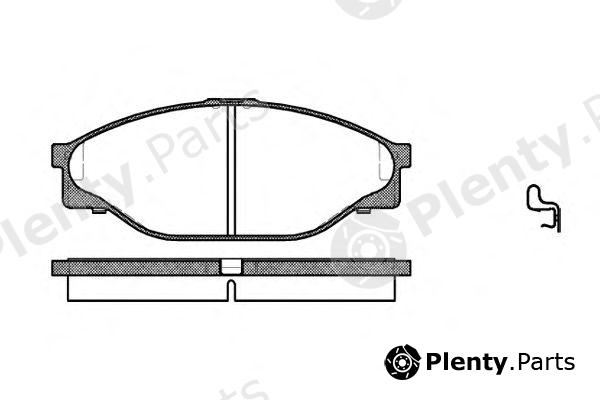  ROADHOUSE part 241220 Brake Pad Set, disc brake
