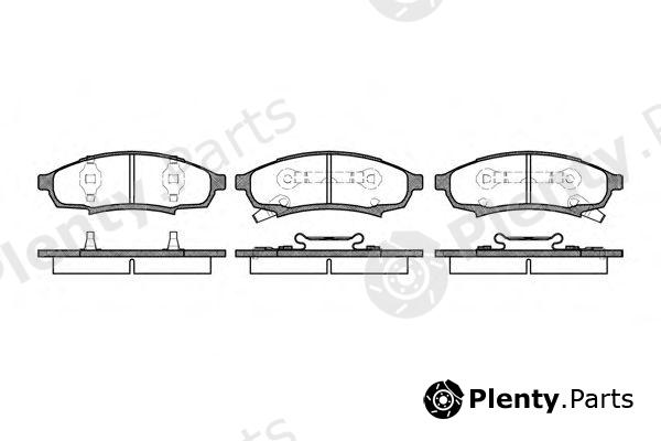  ROADHOUSE part 253102 Brake Pad Set, disc brake