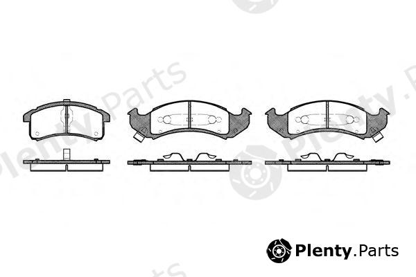  ROADHOUSE part 253702 Brake Pad Set, disc brake
