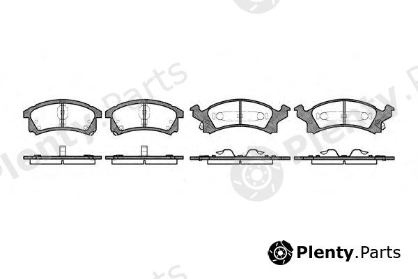  ROADHOUSE part 253804 Brake Pad Set, disc brake