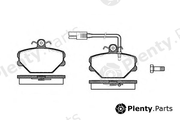  REMSA part 026412 Brake Pad Set, disc brake