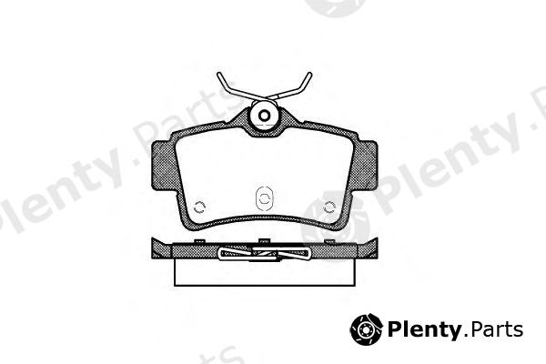  REMSA part 0472.00 (047200) Brake Pad Set, disc brake