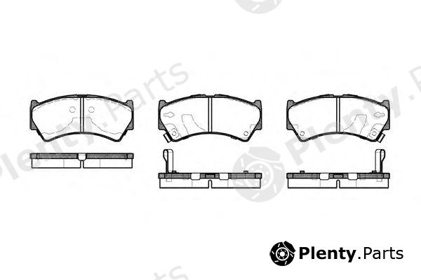  REMSA part 059252 Brake Pad Set, disc brake