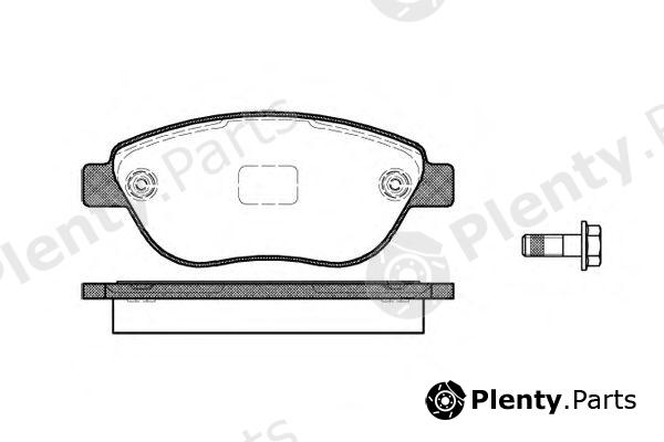  REMSA part 0859.10 (085910) Brake Pad Set, disc brake