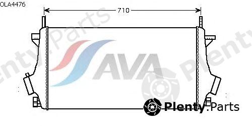  AVA QUALITY COOLING part OLA4476 Intercooler, charger